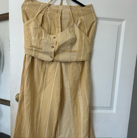 Free People Pants - 2pc Free People Pantsuit- New-Large